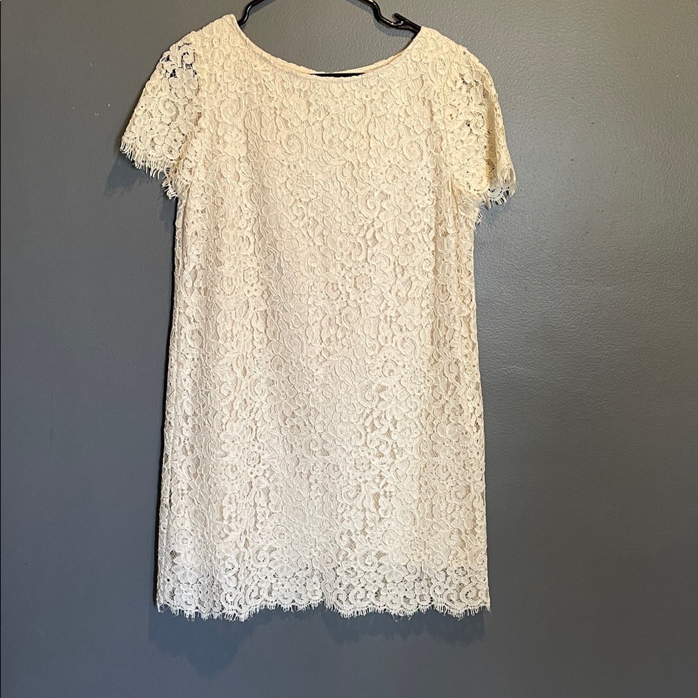 Zara Woman Cream Dress